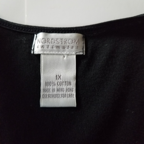 Nordstrom Intimates Womens Black Tank Top, Size 1X - Picture 4 of 4